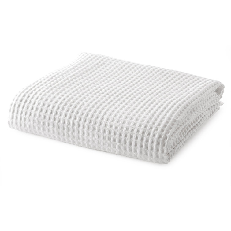 Latitude Run® Waffle Weave Cotton Blanket & Reviews Wayfair.ca